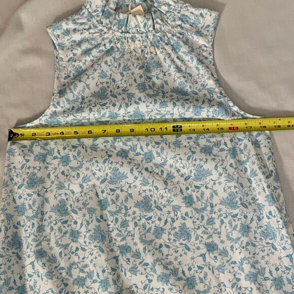 Tyler Boe Poppy Slvls Bottom Ruffle Toile Dress In Multi - Picture 8 of 10